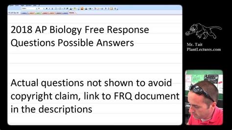 AP Biology FRQ Answers: Ace Your Exam with Expert Insights