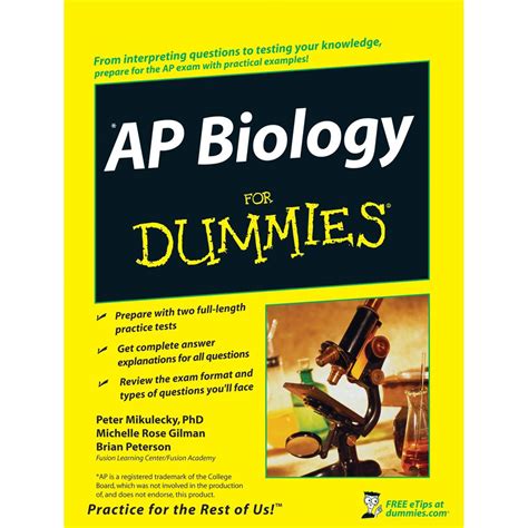 AP Biology For Dummies Kindle Editon