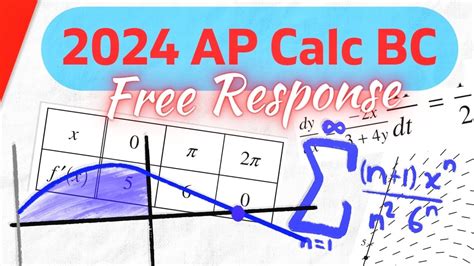 AP Calc BC 2024 FRQ: Essential Preview for Success