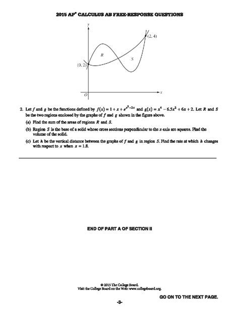 AP Calculus FRQ: A Comprehensive Guide to Mastering Section B