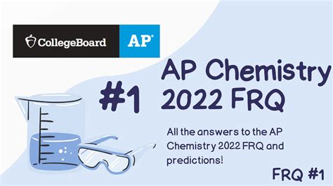 AP Chemistry 2022 FRQ Answers: A Comprehensive Guide to Success