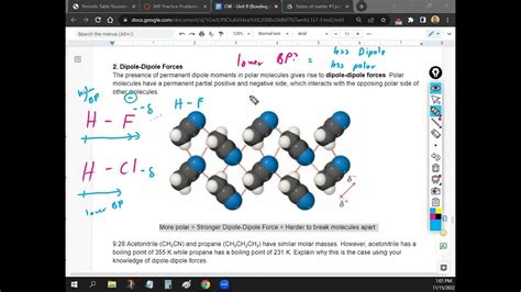 AP Chemistry Unit 9: Intermolecular Forces and Properties