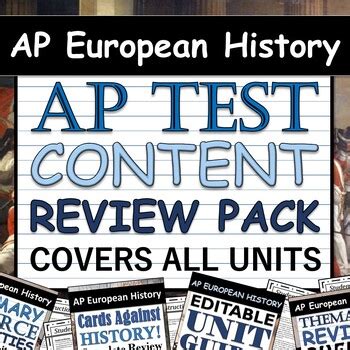AP Euro Units: A Comprehensive Guide to Mastering the Exam