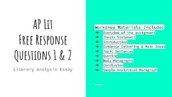 AP Lit FRQ Examples: Master the Analysis and Argumentation for Success