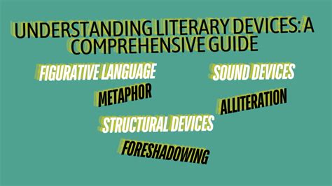 AP Lit Literary Devices: A Comprehensive Guide to Enhance Your Analysis