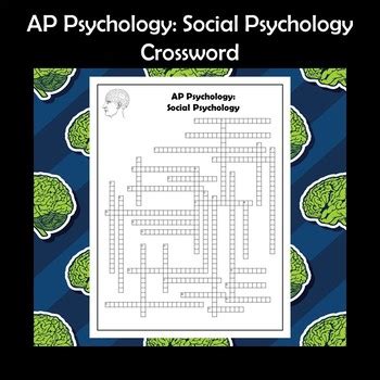 AP PSYCHOLOGY CROSSWORD PUZZLE ANSWERS Ebook Epub