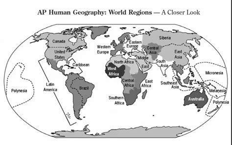 AP Regions of the World: A Comprehensive Examination