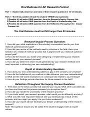 AP Research Oral Defense Questions: A Comprehensive Guide for Success