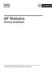 AP Statistics 2011 Scoring Guidelines: A Comprehensive Guide