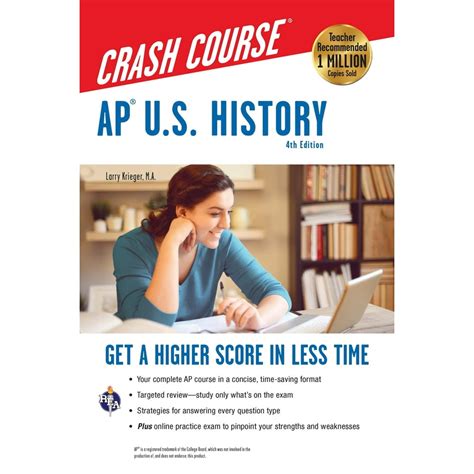 AP US History Crash Course 4th Ed Book Online Advanced Placement AP Crash Course