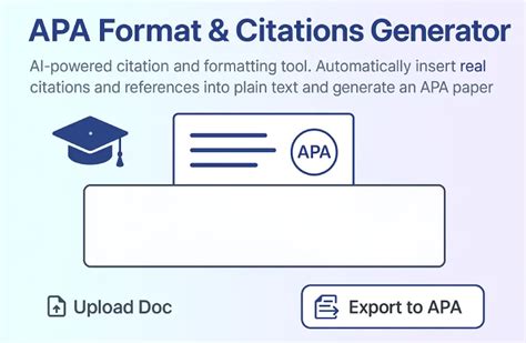 APA Format Generator AI: Effortless Academic Writing