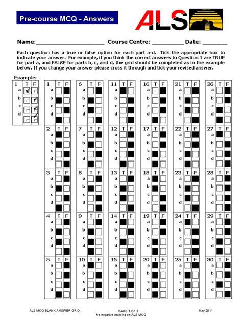 APLS PRE COURSE MCQ ANSWERS Ebook PDF