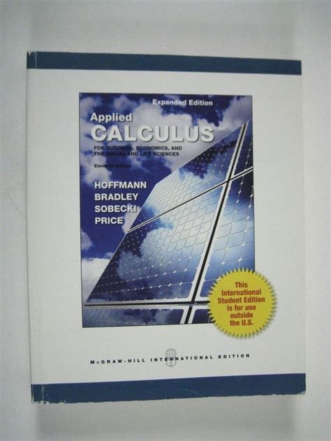 APPLIED CALCULUS 11TH EDITION HOFFMAN Ebook Doc