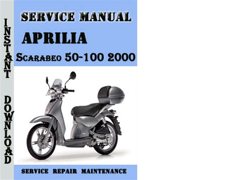 APRILIA SCARABEO 50 REPAIR MANUAL Ebook Kindle Editon