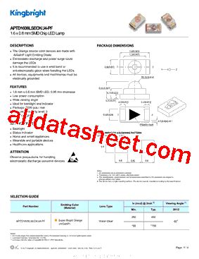 APTD1608LSECK/J4-PF