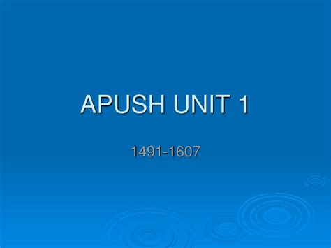 APUSH CED Doc: Your Ultimate Guide to Success