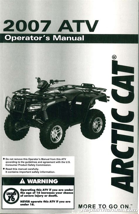 ARCTIC CAT ATV MANUALS Ebook Epub