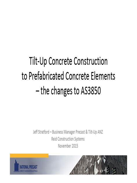 AS 3850-2003 Tilt - up concrete construction Ebook Doc