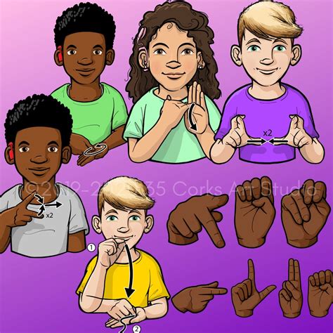 ASL Clip Art: Elevate Your Visual Communication