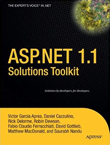 ASP.NET 1.1 Solutions Toolkit 1st Edition Doc