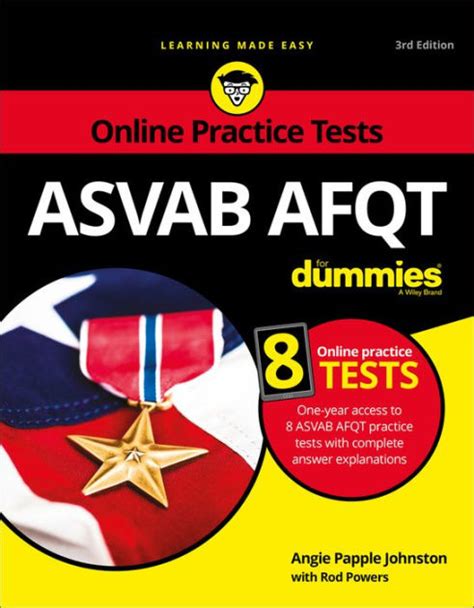 ASVAB AFQT For Dummies with Online Practice Tests