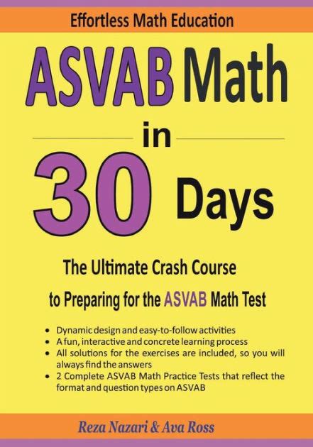 ASVAB Math in 30 Days The Ultimate Crash Course to Preparing for the ASVAB Math Test Doc