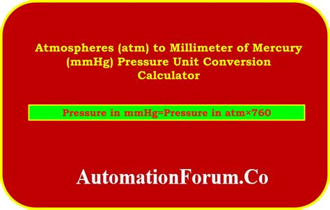 ATM Conversion Chart: A Comprehensive Guide to Navigating the World of Atmospheres