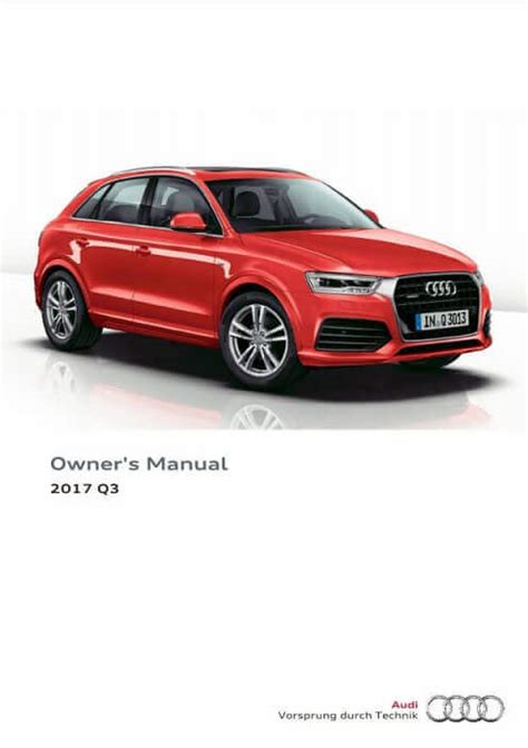 AUDI Q3 OWNERS MANUAL Ebook Reader