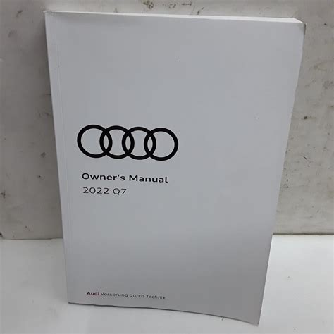 AUDI Q7 OWNERS MANUAL DOWNLOAD Ebook PDF