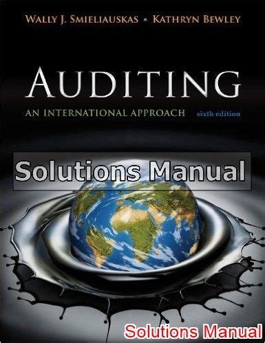 AUDITING AN INTERNATIONAL APPROACH 6TH EDITION SOLUTIONS Ebook Kindle Editon