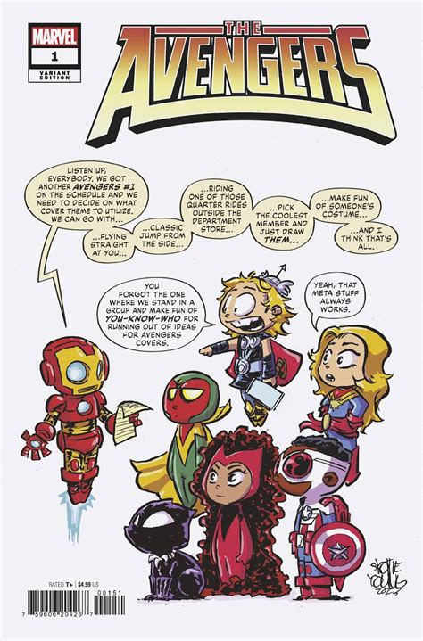 AVENGERS 1 SCOTTIE YOUNG BABY VARIANT NOW Epub