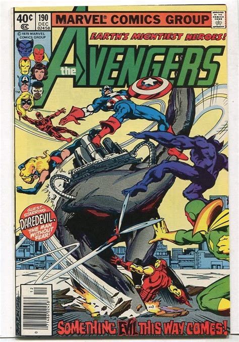 AVENGERS 190 SOMETHING EVIL THIS WAY COMES VOL 1 Reader