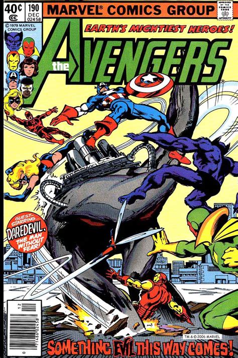 AVENGERS 190 SOMETHING EVIL THIS WAY COMES VOL 1 Reader