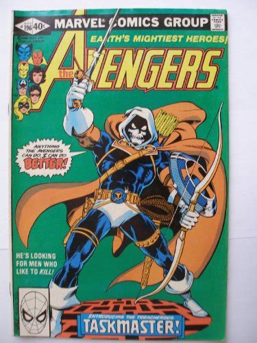 AVENGERS 196 THE TERRIBLE TOLL OF THE TASKMASTER VOL 1 Reader