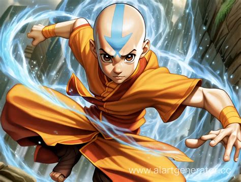 Aang's Elemental Style: Unleashing the Power of the Avatar