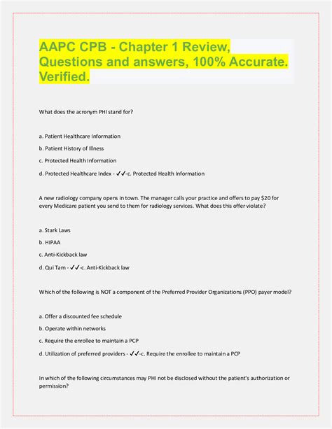 Aapc chapter review answers Ebook Reader