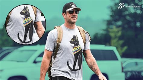 Aaron Rodgers Flexes His Egyptian Heritage with a Statement Shirt