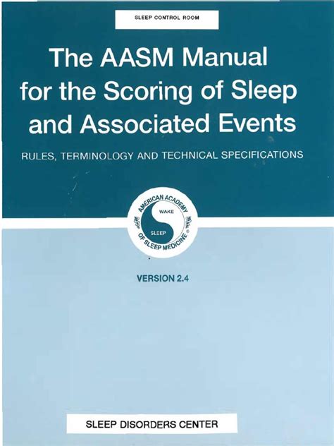 Aasm Manual For The Scoring Of Sleep Ebook Kindle Editon