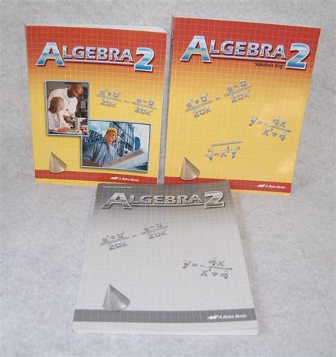 Abeka Answer Key Algebra2 Reader