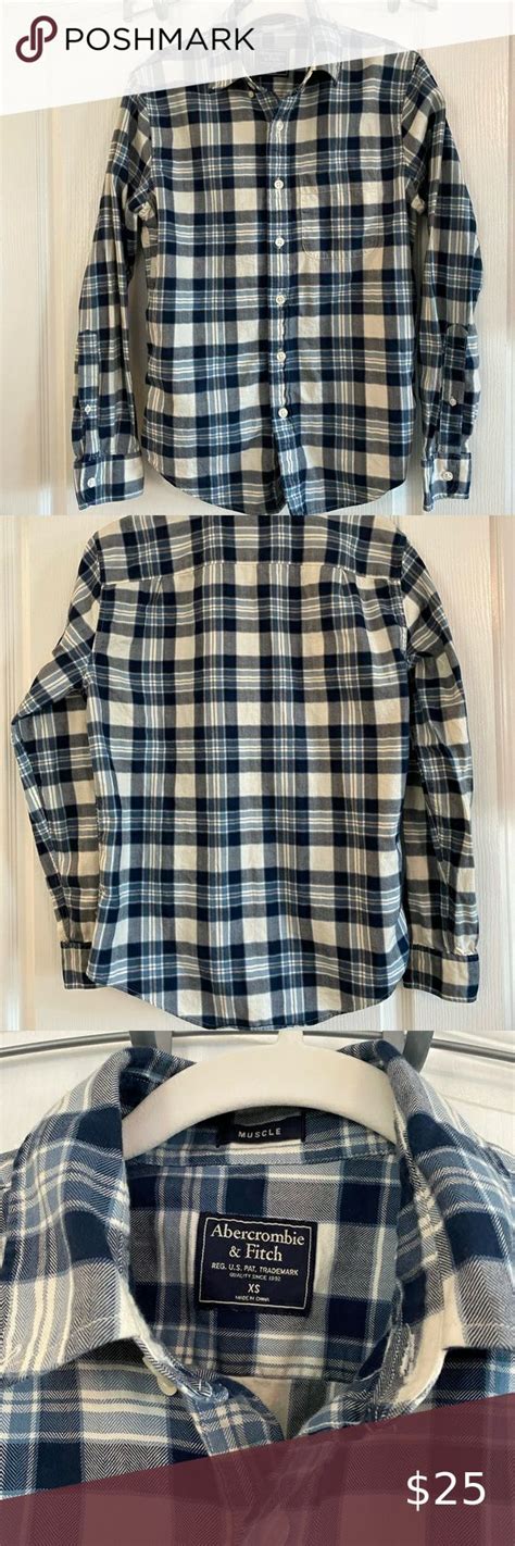 Abercrombie Men's Flannel Shirts: Timeless Style and Comfort