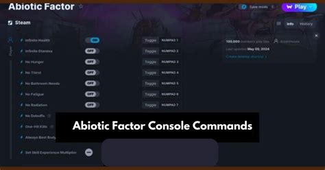 Abiotic Factor Console Commands: The Ultimate Guide for Game Developers