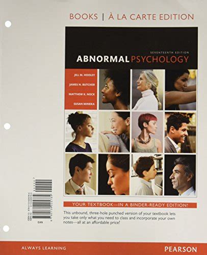Abnormal Psychology Books Ala Carte Edition 17th Edition Kindle Editon