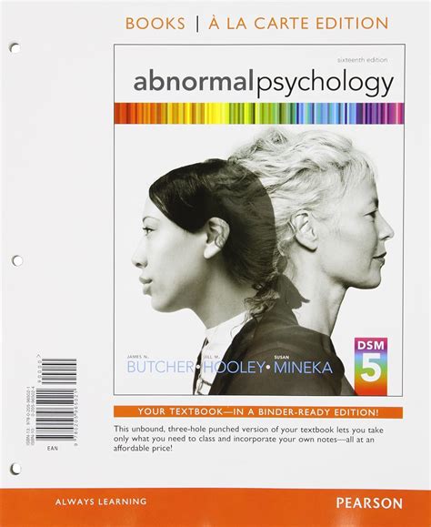 Abnormal Psychology Books a la Carte Plus NEW MyPsychLab with eText Access Card Package 3rd Edition Doc