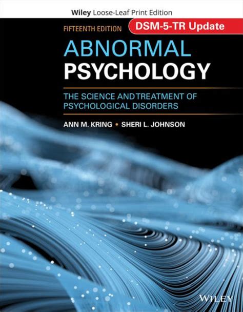 Abnormal Psychology Clinical Perspectives on Psychological Disorders with DSM-5 UPDATE Reader