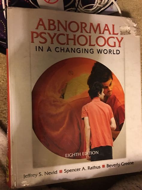 Abnormal Psychology in a Changing World 8th Edition PDF