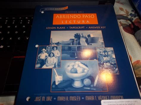 Abriendo Paso Lectura Prentice Hall Answers Kindle Editon