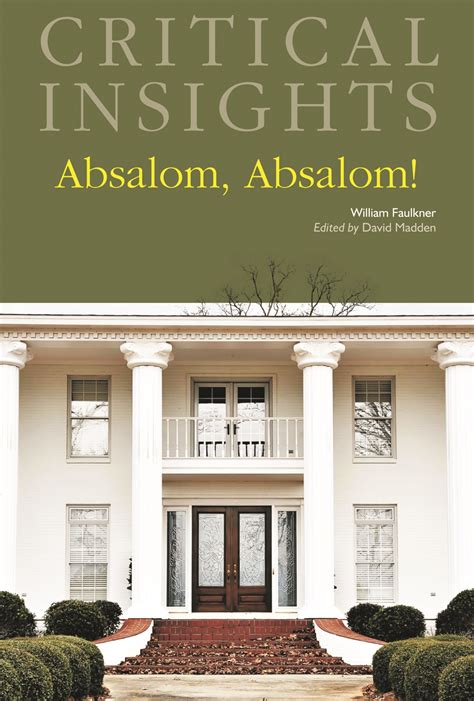 Absalom Absalom Critical Insights PDF