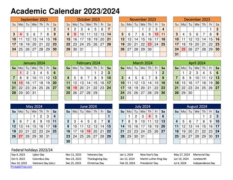 Academic Calendar