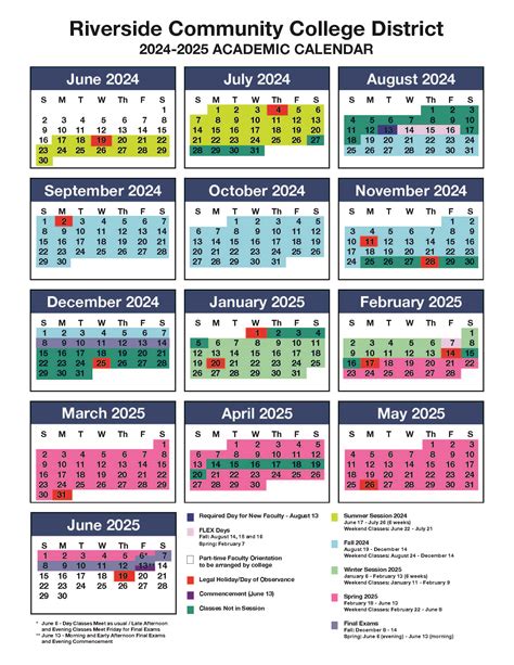 Academic Calendar: