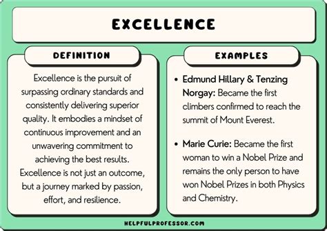 Academic Excellence: A Defining Characteristic